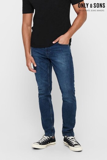 Only & Sons Blue Slim Fit Jeans (L83341) | £28