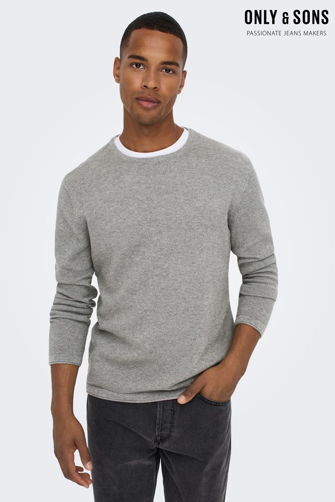 Next mens hot sale jumpers grey