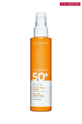 Clarins Sun Care Lotion Spray UVB/UVA 50+ for Body 150ml (L83866) | £28