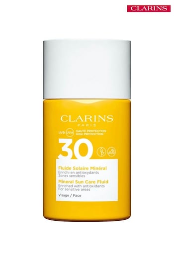 Clarins Mineral Sun Care Fluid UVB/UVA 30 for Face 30ml (L84142) | £24