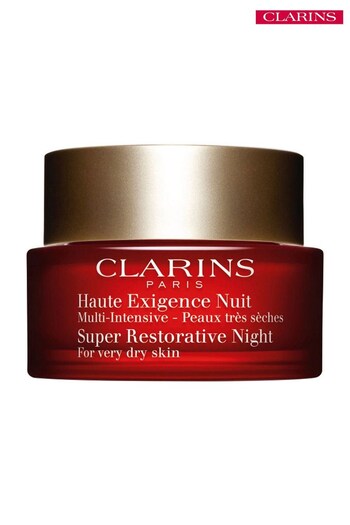 Clarins Super Restorative Night Cream Very Dry Skin  50ml (L84282) | £81