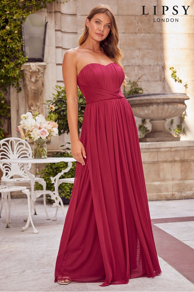 Burgundy Bridesmaid Dresses Red Bridesmaid Dresses Next UK