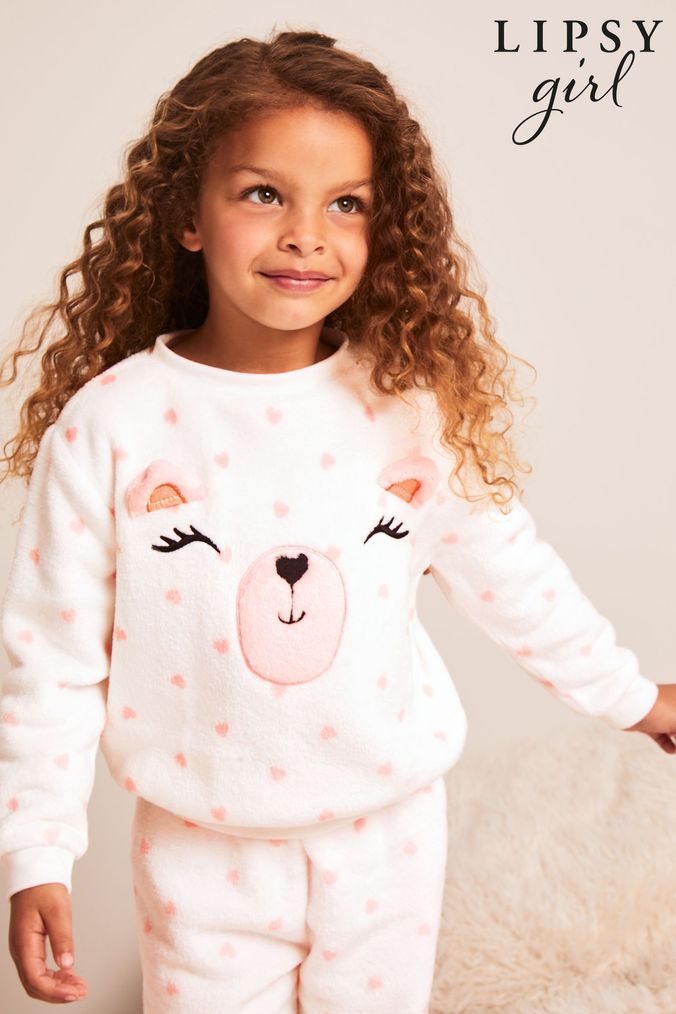 Lipsy fleece pyjamas clearance