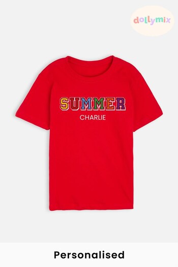 Personalised Summer T-Shirt by Dollymix (L87648) | £17