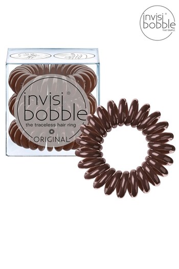 Invisibobble Original Pretzel Brown Hair Ties 3 pack (L93437) | £5