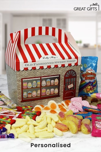Personalised Old Fashioned Sweet Shop Box by Great Gifts (L96595) | £22
