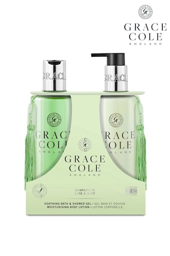 Grace Cole Grapefruit, Lime & Mint Body Care Duo 300ml (L97491) | £20