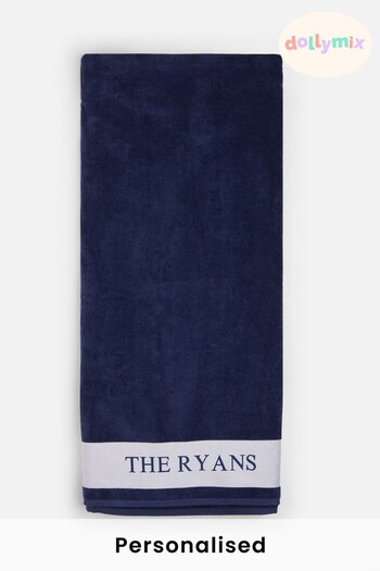 Personalised Family Beach Towels by Dollymix (L99067) | £46