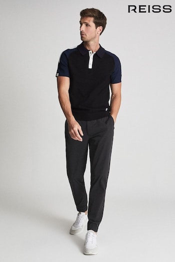 Reiss Mead Performance Cuffed Trousers satin (M00225) | £145