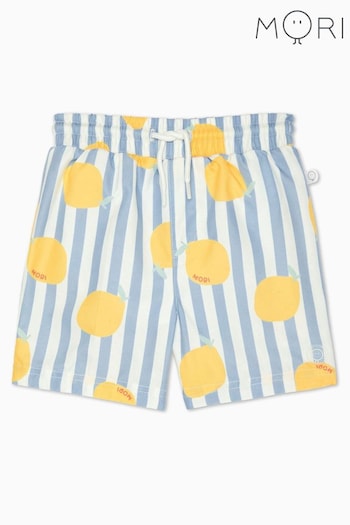 MORI Blue Recycled Fabric Sun Safe Board Shorts (M00348) | £22