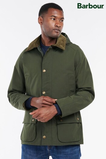 Barbour® Green Mens Waterproof Ashby Jacket (M00457) | £229