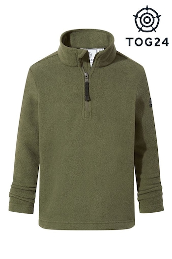 Tog 24 Green Toffolo Zip Neck Fleece (M02024) | £24