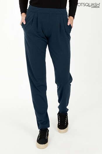 HotSquash Teal Blue Slouch n Glam Trousers (M02820) | £59