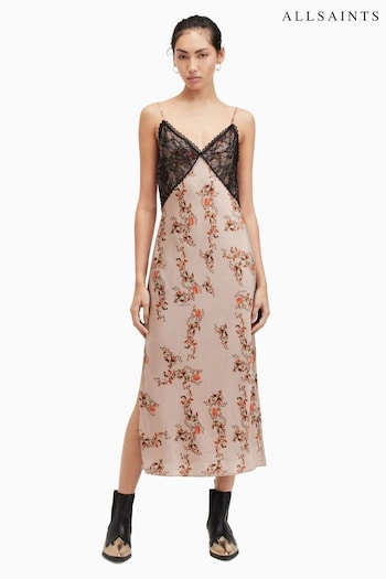 AllSaints Natural Immy Oto Dress (M03352) | £179