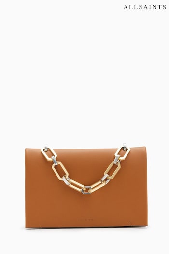 AllSaints Natural Yua Clutch Bag (M03607) | £159