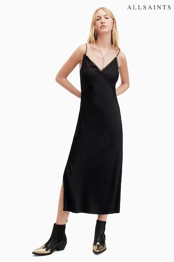 AllSaints Immy Black Dress (M03840) | £159