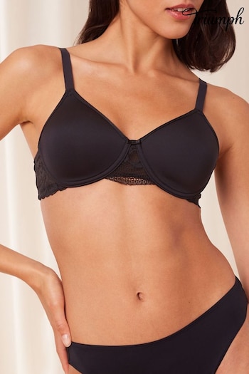 Triumph Modern Lace+ Cotton Wired And Padded Bra (M07568) | £44