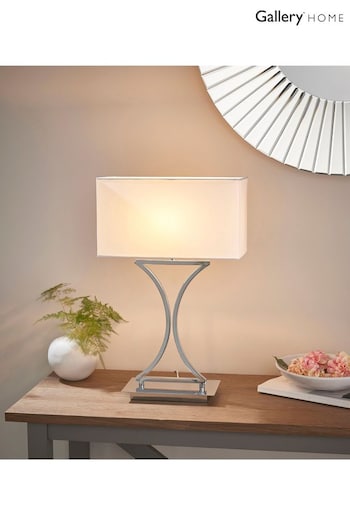 Gallery Home Silver Appella Table Lamp (M08124) | £77