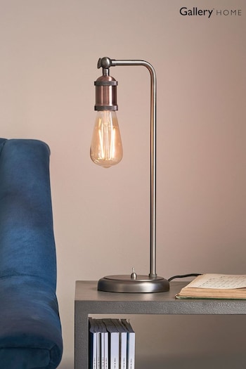 Gallery Home Copper Halsy Table Lamp (M08128) | £47