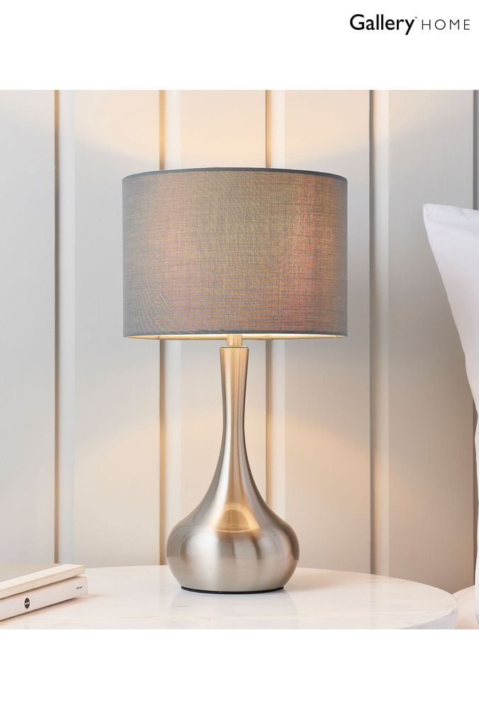 Next lamps silver top