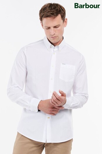 Barbour® White Camford Tailored Shirt (M08190) | £70