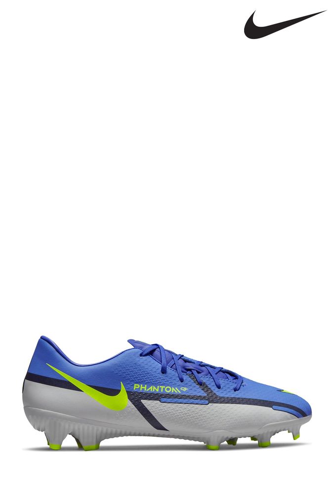 Blue phantom football boots top