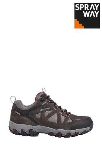 Sprayway Iona Low Women's HydroDRY Waterproof Leather Black Boot Shoes (M09858) | £50