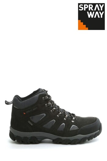 Sprayway Mull Mid HydroDRY Waterproof Leather Stressed Boots (M09870) | £52