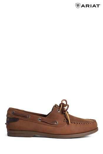 Ariat Brown Antigua Boat Shoes (M10403) | £100