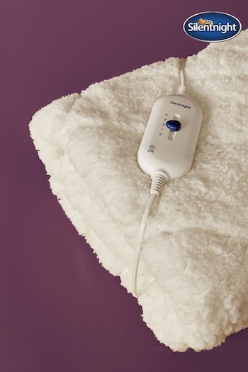 Silentnight Cream Machine Washable Teddy Fleece Electric Blanket (M10578) | £40 - £55