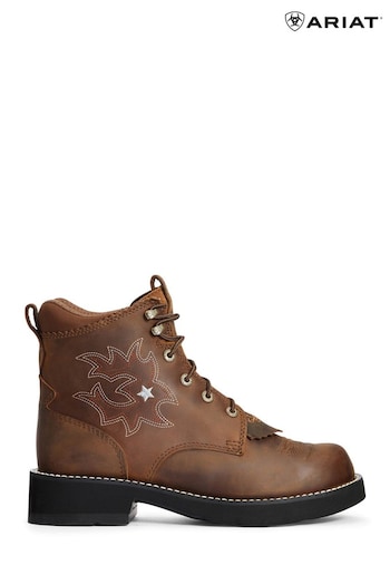 Ariat Brown Probaby Lacer Boots (M10781) | £135