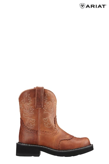 Ariat Brown Fatbaby Saddle Western Boots (M10782) | £135