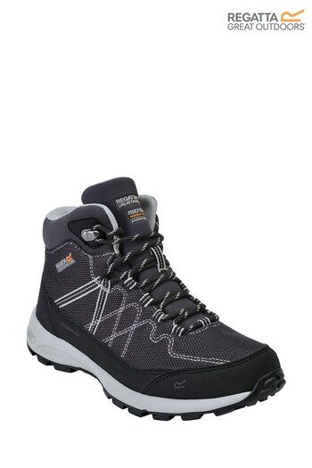 Regatta Grey Lady Samaris Lite Waterproof Walking Boots (M11504) | £77