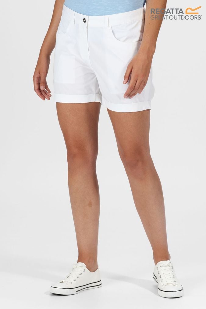 White Denim Shorts Womens White High Waisted Denim Shorts Next