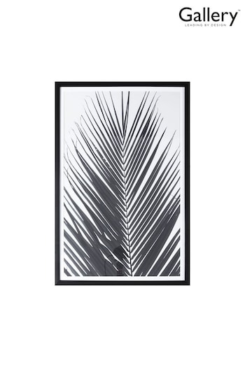 Gallery Home Gold Black Palm Framed Wall Art (M11873) | £70