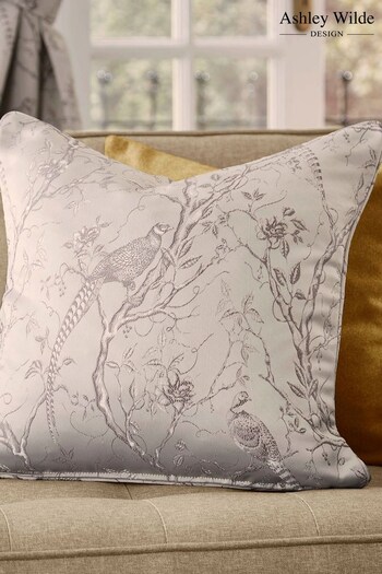 Ashley Wilde Cream Ashridge Feather Filled Cushion (M12427) | £33