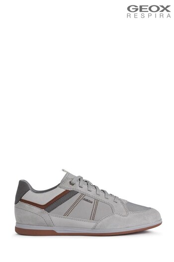Geox Mens Grey Renan Sneakers (M13034) | £100