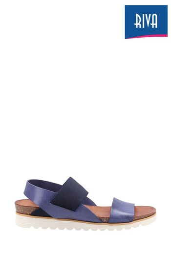 Riva Alcudia Blue Sandals fit (M13492) | £80