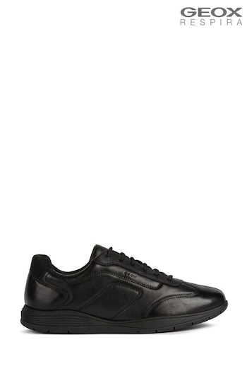 Geox Mens Spherica Black Ec2 Shoes (M14173) | £110