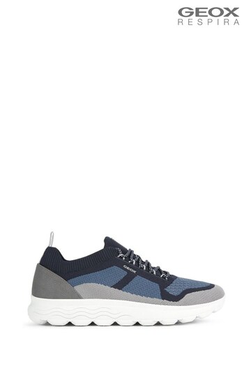 Geox Mens Spherica Blue Sneakers (M14274) | £100