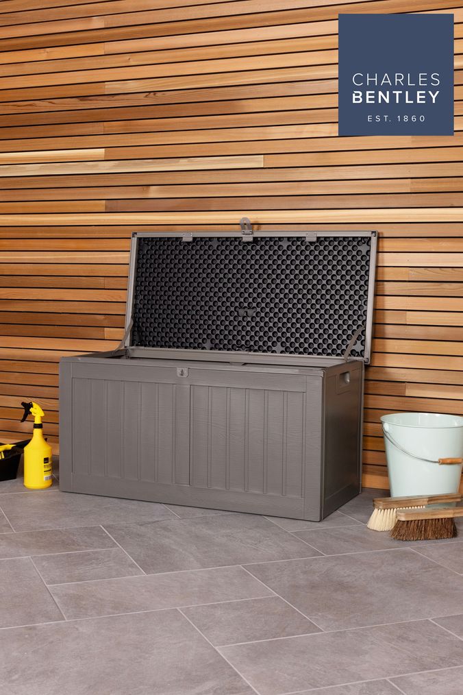 Charles Bentley Beige 190L Outdoor Storage Box (M14697) | £70