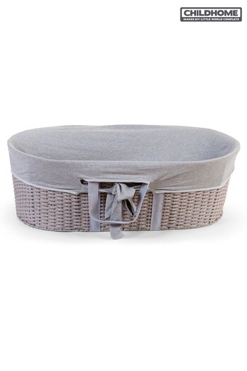 Childhome Grey Moses Basket Cover (M15400) | £40