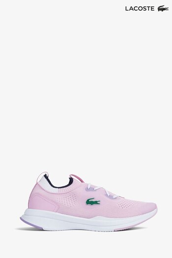Lacoste Juniors Run Spin Knit Trainers (M16361) | £60