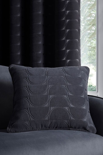 Studio G Black Lucca Geo Cushion (M17230) | £20