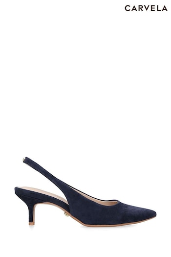 Carvela Blue Riva Sling Shoes (M17508) | £99