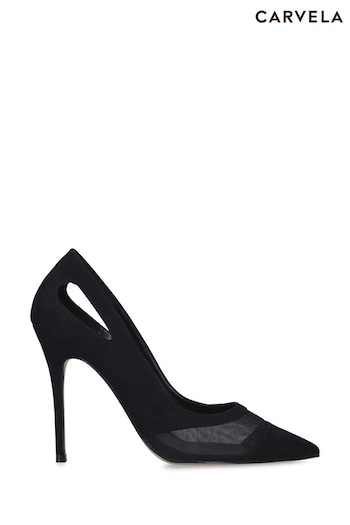 Carvela Black Luxx Shoes (M18582) | £119