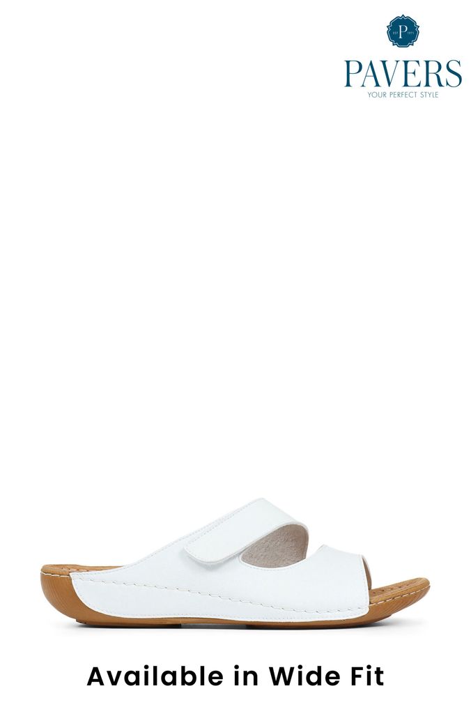 Pavers womens wide fit slippers deals
