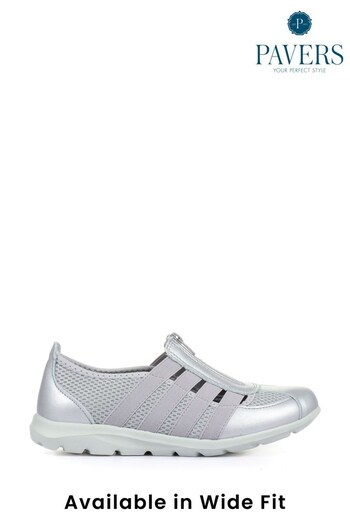 Pavers Ladies Wide Fit Casual Slip-On Shoes (M18839) | £35