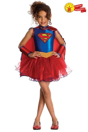 Rubies Supergirl Fancy Acetate Dress Costume (M19177) | £28