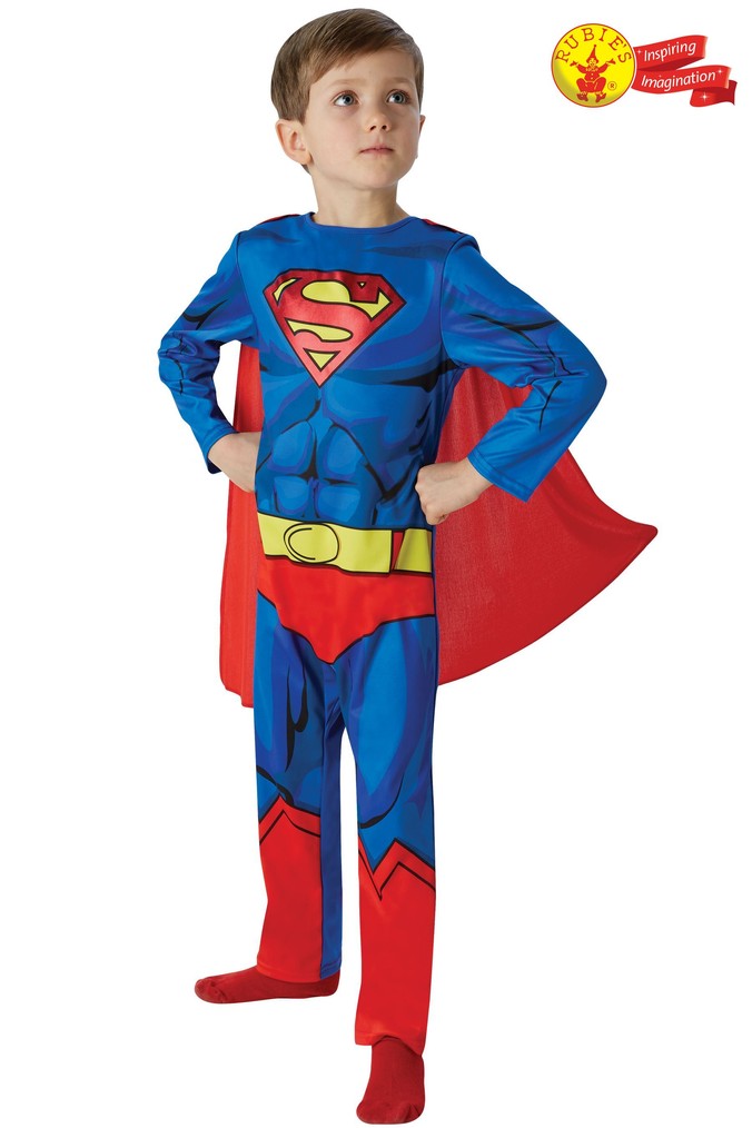 Rubies Deluxe Comic Book Superman Fancy Dress M09 Costume (M19192) | £28